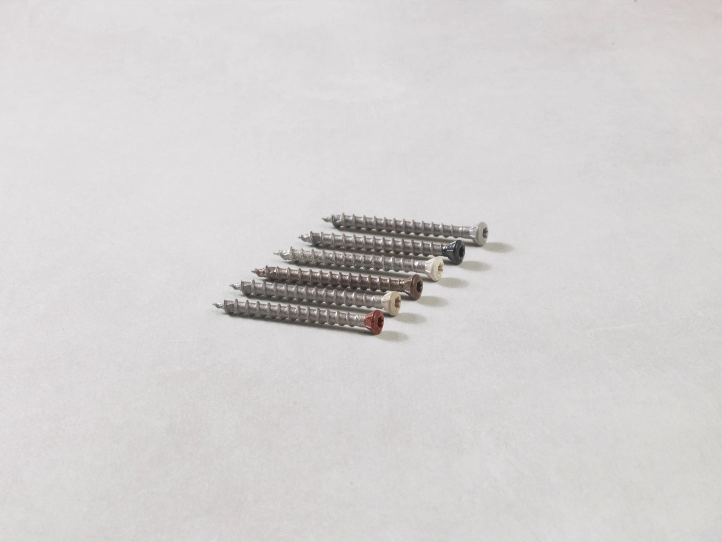 Envello Coloured Head Screws Coppered Oak
