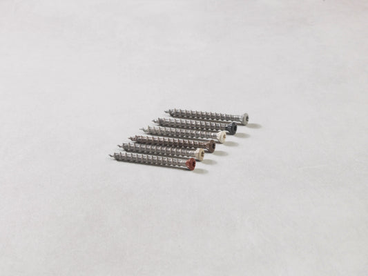 Envello Coloured Head Screws Coppered Oak