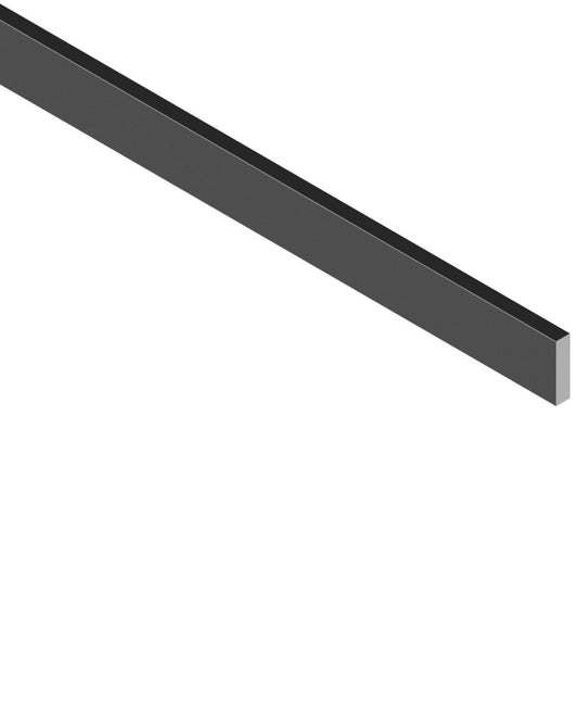Forté Stair Tread Insert - Black Anodised